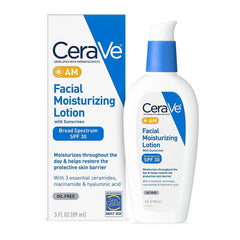 Cerave Facial Moisturizing Day Lotion with Sunscreen - 89ml (Canada) - ShopXonline