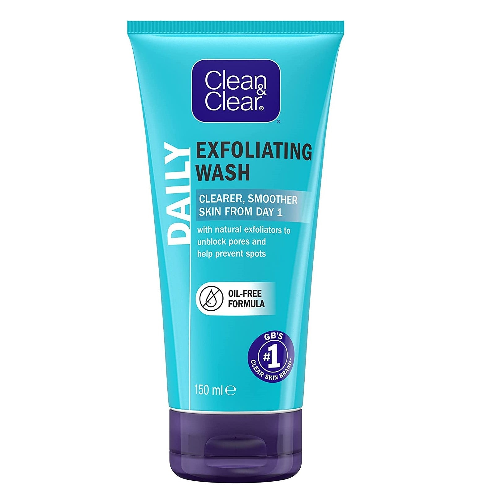 Clean and Clear Daily Exfoliating Face Wash - 150ml - ShopXonline