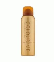 Colour Me Gold For Men Highly Perfumed Body Spray - 150ml - ShopXonline