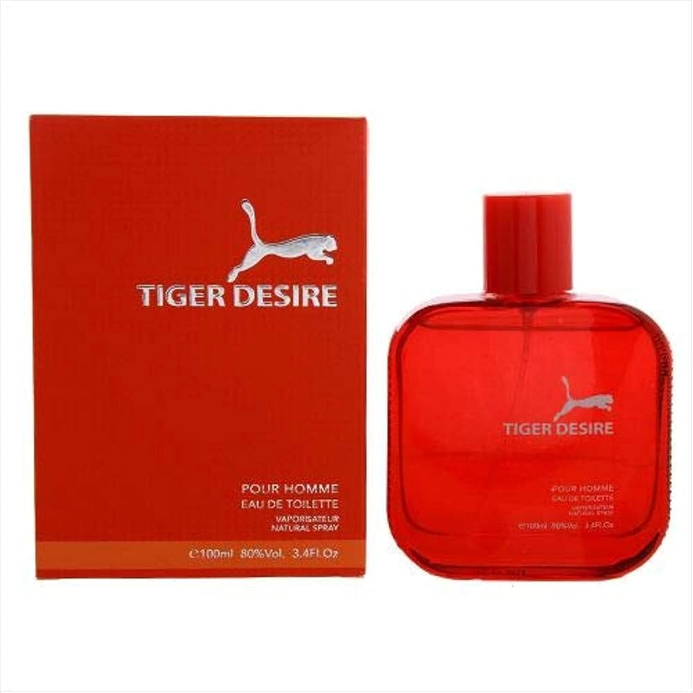 COSMO DESIGNS TIGER DESIRE POUR HOMME EAU DE TOILETTE 100ml For Men Perfume - ShopXonline