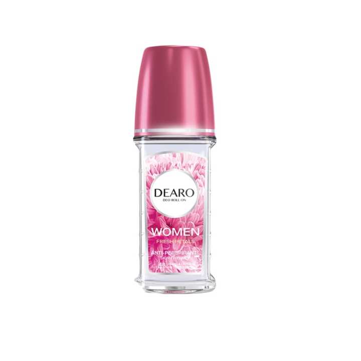 Dearo women fresh petals antiperspirant deo roll on 25ml - ShopXonline