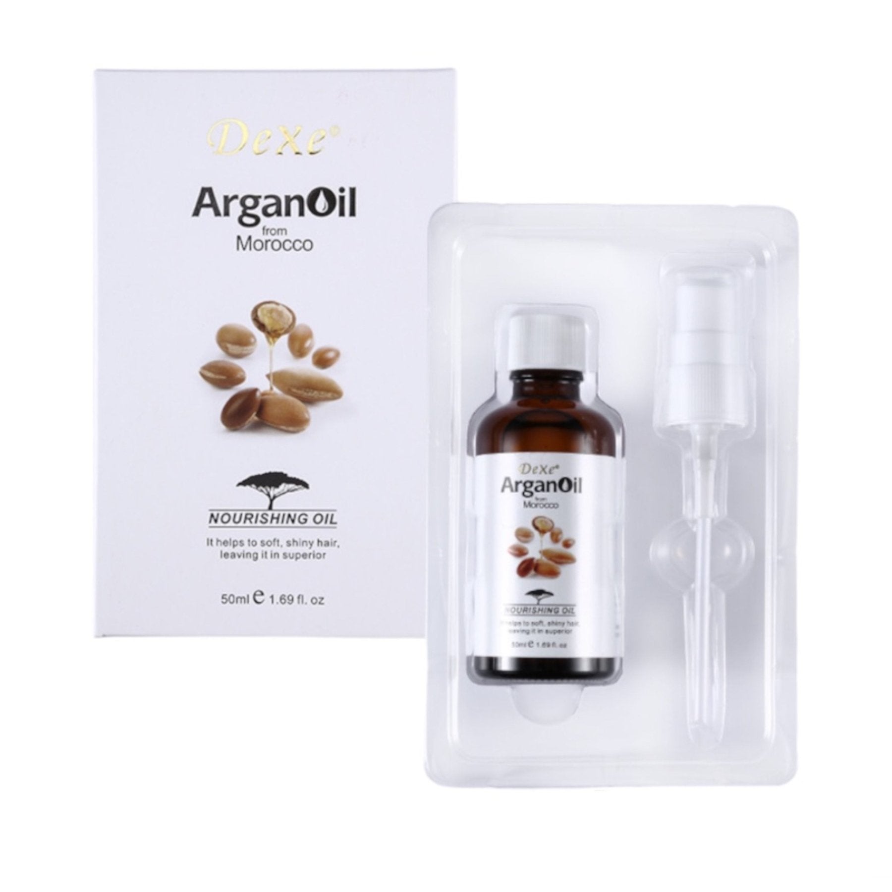 Dexe Argan Oil from Morocco Nourishing Oil - 50ml - ShopXonline