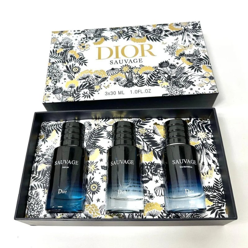 Dior Sauvage Gift Pack For Men 3x30ml - ShopXonline