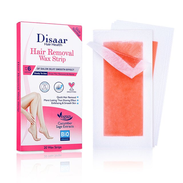 Disaar Cucumber & Sage Extract 20 Wax Strips - ShopXonline