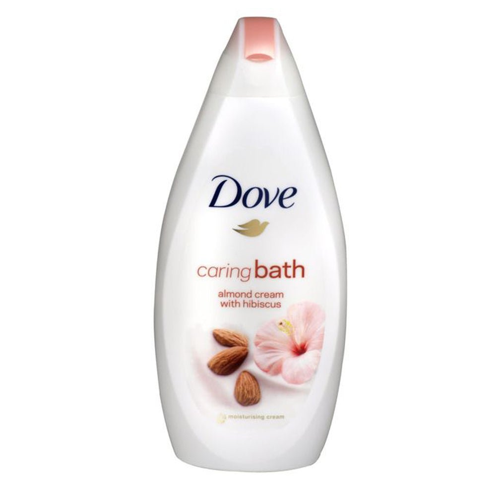 Dove Caring Cream Bath Almond Milk & Hibiscus Scent - 750ml - ShopXonline