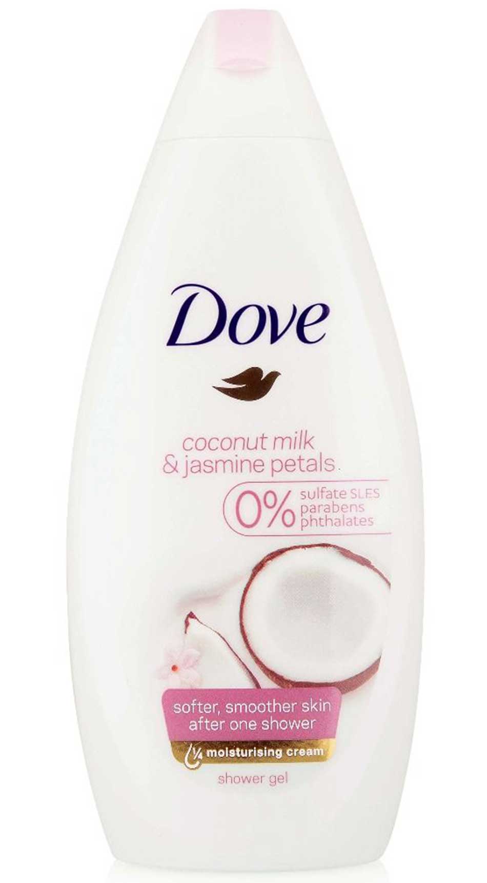 Dove Coconut Milk Jasmine Petals Shower Gel - 500ml - ShopXonline