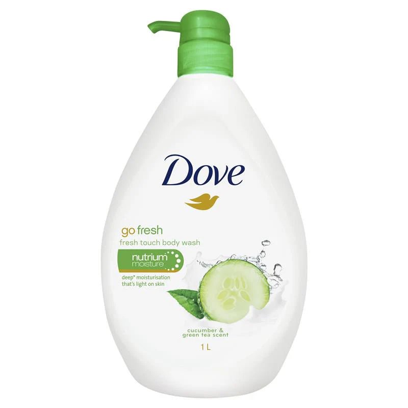 Dove Go Fresh Cucumber & Green Tea Body Wash - 1L - ShopXonline