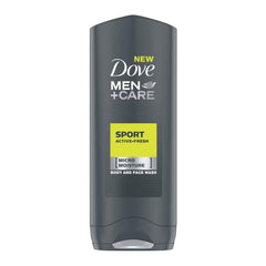Dove Men Sport Active+Fresh Body and Shower Gel - 400 ml - ShopXonline