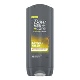 Dove Men+Care Active + Fresh Body and Face Wash - 250ml - ShopXonline