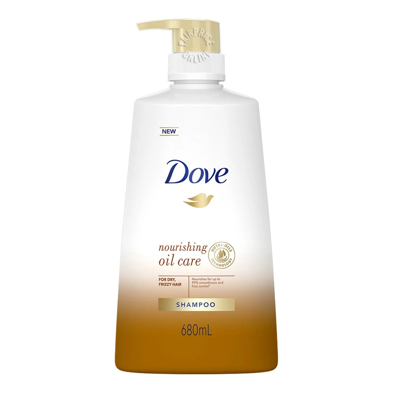 Dove Nourishing Oil Care Shampoo - 680ml - ShopXonline