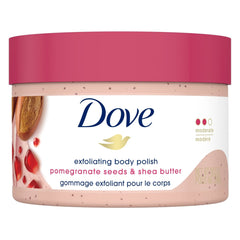 Dove Pomegranate Seeds & Shea Butter Exfoliating Body Polish - 298g (UK) - ShopXonline
