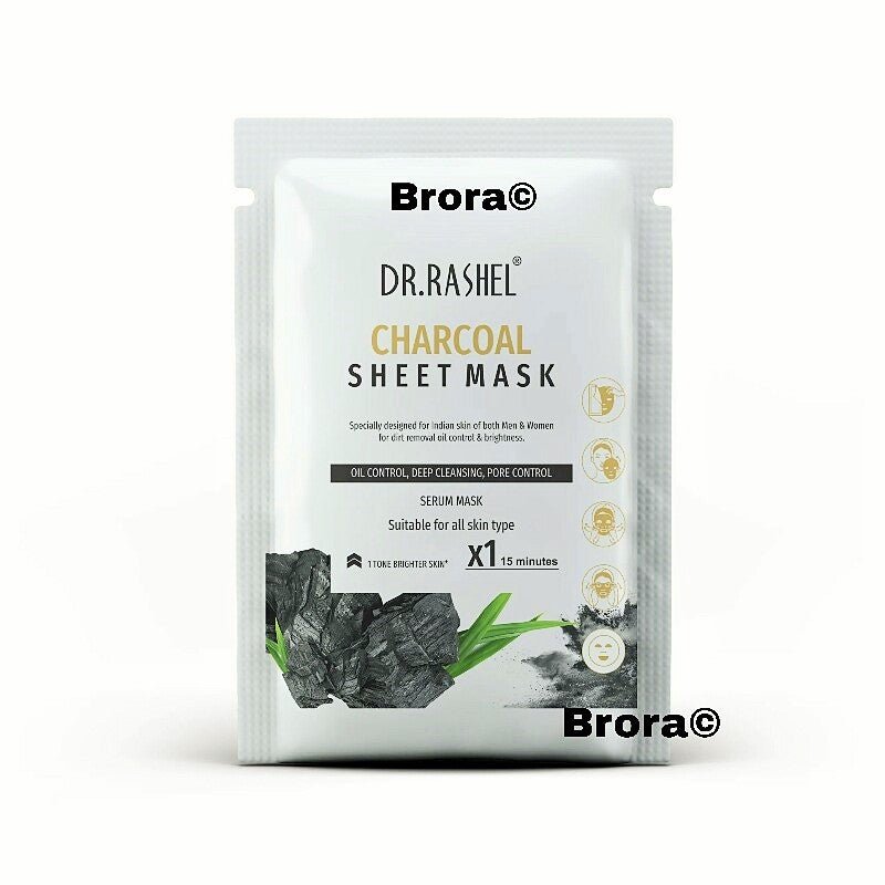Dr Rashel Charcoal Sheet Mask - 20g - ShopXonline