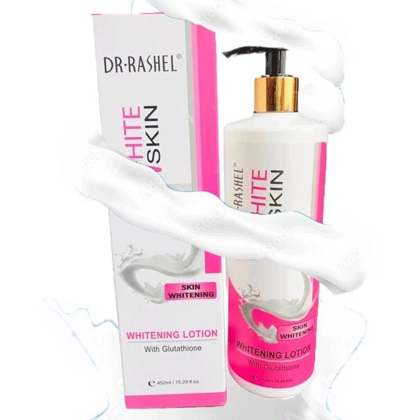 Dr. Rashel White Skin Whitening Lotion With Glutathione 452ml - ShopXonline