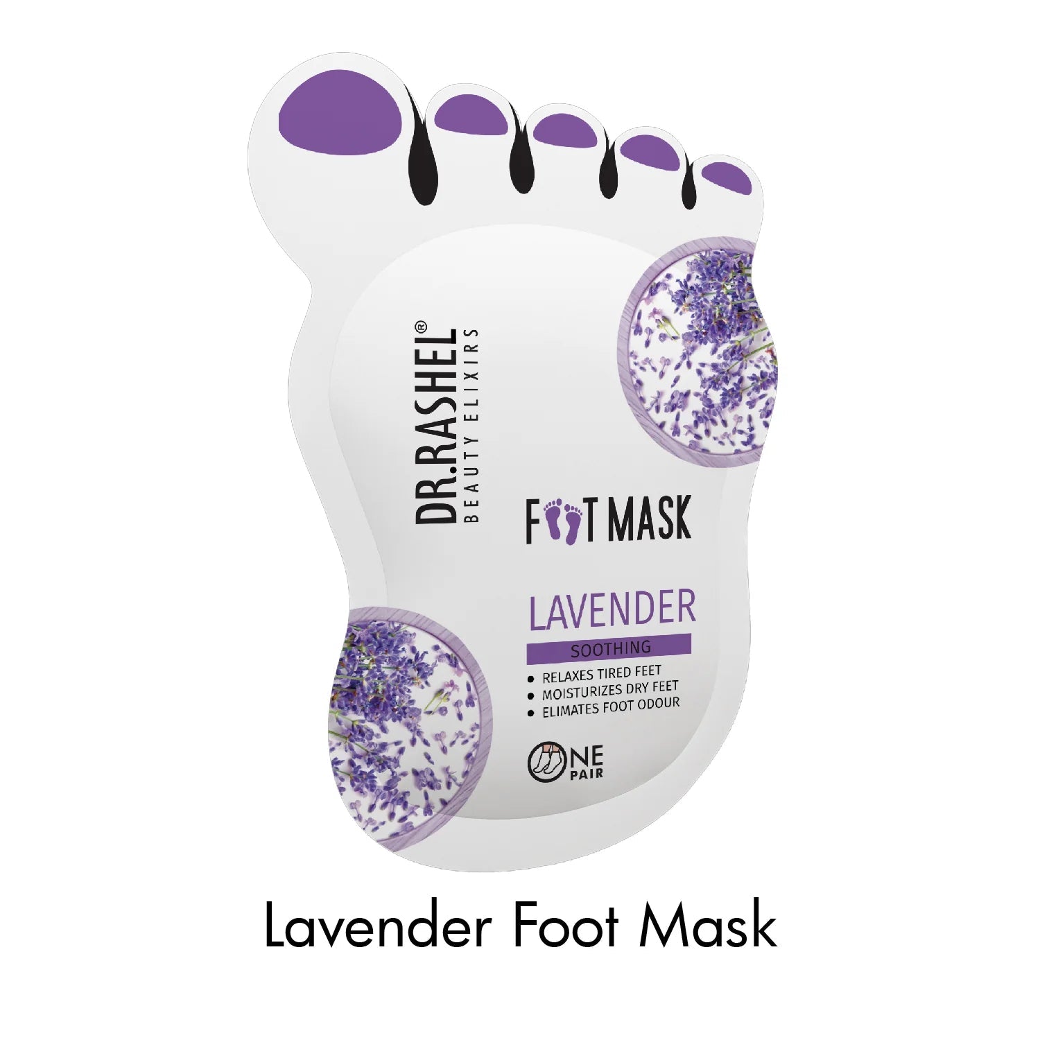 Dr.Rashel Lavender Foot Mask - ShopXonline