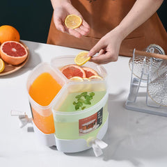 Water & Juice Dispenser with 3 Taps