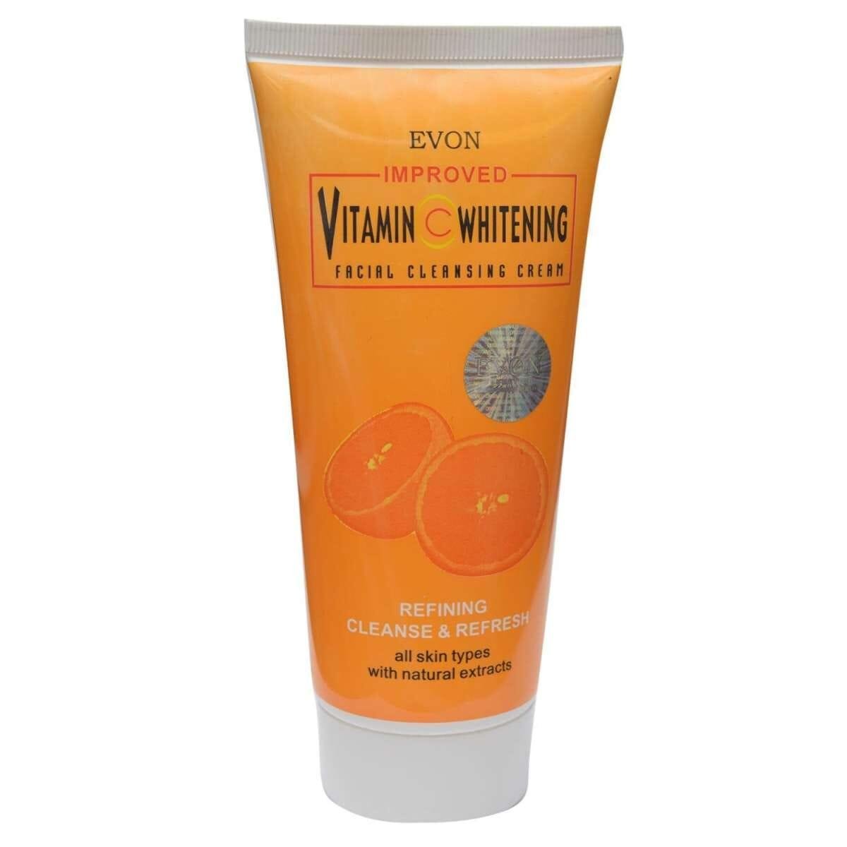 Evon Vitamin C Whitening Cleanser Cream - 190ml - ShopXonline