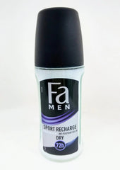Fa Men Sport Recharge Invigorating Scent Antiperspirant Roll On - 50ml - ShopXonline