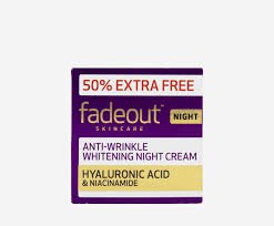 Fadeout Anti - Wrinkle Whitening Night Cream - 75ml - ShopXonline