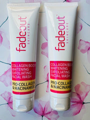 Fadeout Collagen Boost Whitening Exfoliating Facial Wash - 100ml - ShopXonline