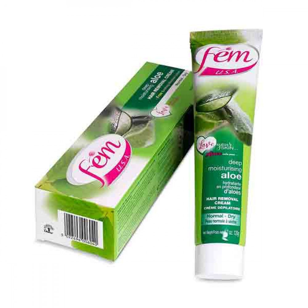 Fem Aloe Hair Removal Cream - 120g - ShopXonline