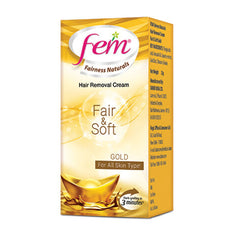 Fem Hair Removal Cream Gold - 60g - ShopXonline