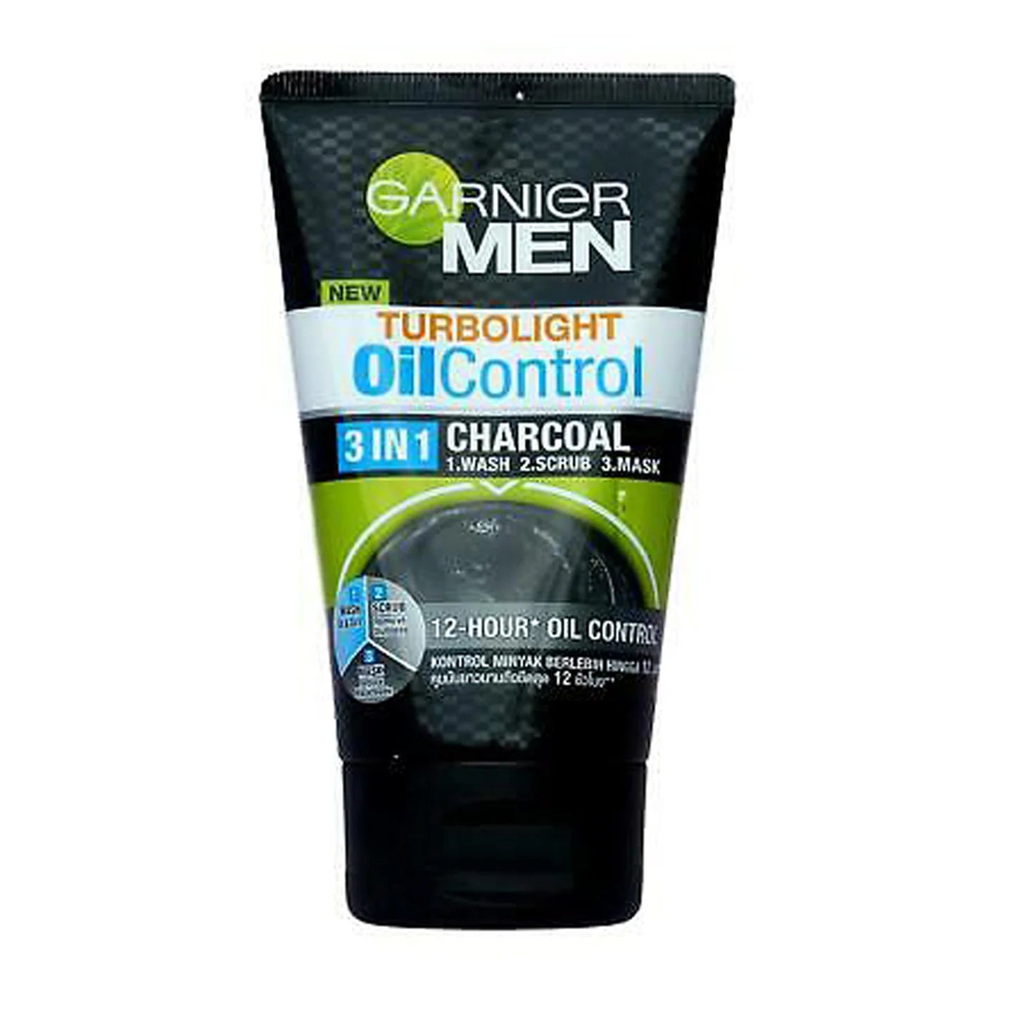 Gariner Men Oil Control Charcoal 3 In 1 Face Wash - ShopXonline