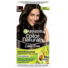 Garnier Hair Color Cream (03)Darkest Brown - 60g - ShopXonline