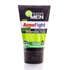 Garnier Men Acno Fight Brightening Foam Wasabi - 100ml - ShopXonline