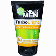 Garnier Men Turbo Bright Brightening Face Wash - 100g - ShopXonline
