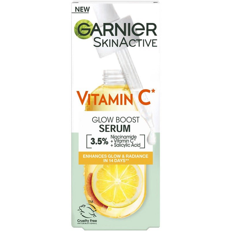Garnier Skin Active Vitamin C Glow Boost Serum 30ml - ShopXonline