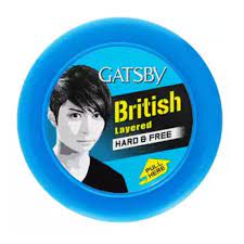 Gatsby British Layered Hard And Free Styling Wax - 75g - ShopXonline