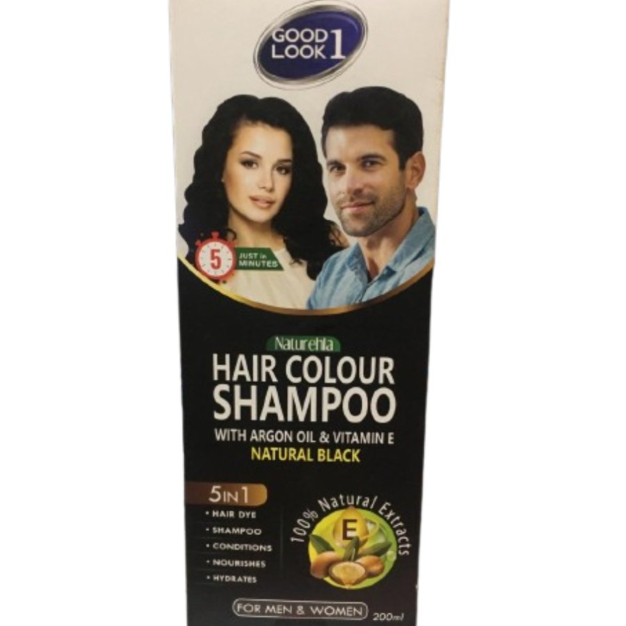 Good Look Naturehla Hair Colour Shampoo - 200ml - ShopXonline