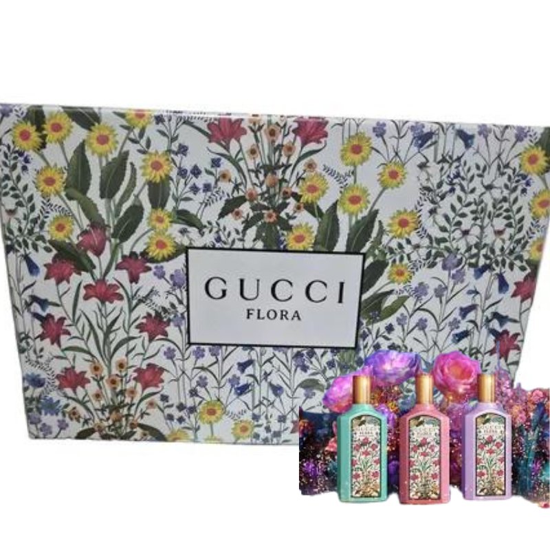 Gucci Flora Perfume 3 In 1 Gift Box - ShopXonline