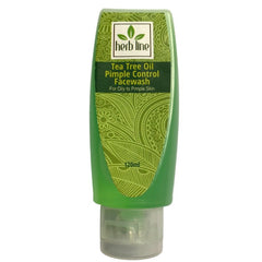 Herb Line Tea Tree oil Pimple Control Face Wash - 120ml - ShopXonline