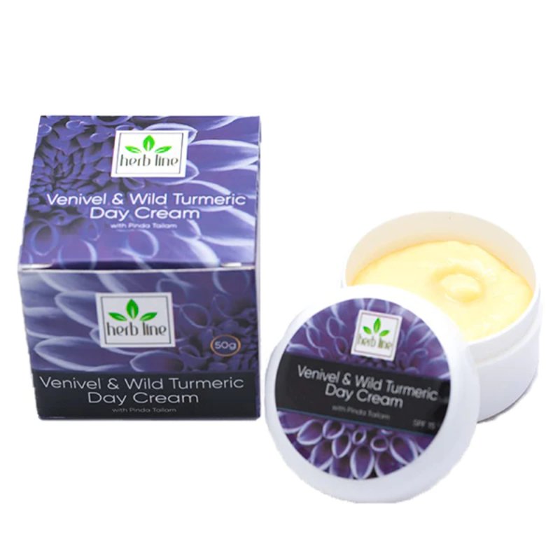 Herb Line Venivel and Wild Turmeric Day Cream - 50g - ShopXonline