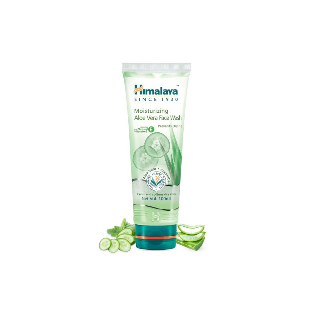 Himalaya Moisturizing Aloe Vera Face Wash - 50ml - ShopXonline