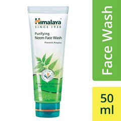 Himalaya Purifying Neem Facewash, 50ml LL - ShopXonline