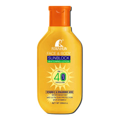 Roushun Face & Body Sunblock Whitening Lotion SPF 40 200ml