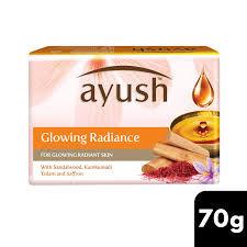Ayush Glowing Radiance Bar 70g