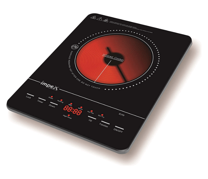 Impex IR 2701 1800W Infrared Induction Cooker - ShopXonline