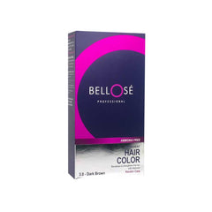Bellose Ammonia Free Permanent Hair Color 3.0 Dark Brown 60ml