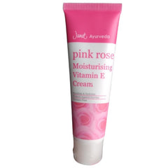Janet Pink Rose Moisturising Vitamin E Cream 50g - ShopXonline