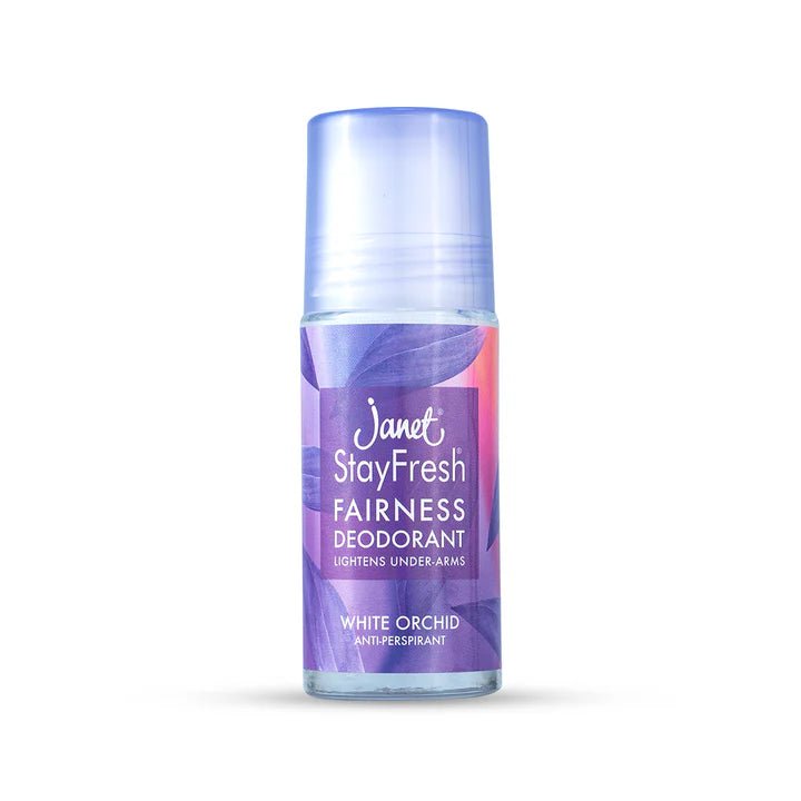 Janet Stay Fresh Fairness Deodorant White Orchid 50ml - ShopXonline