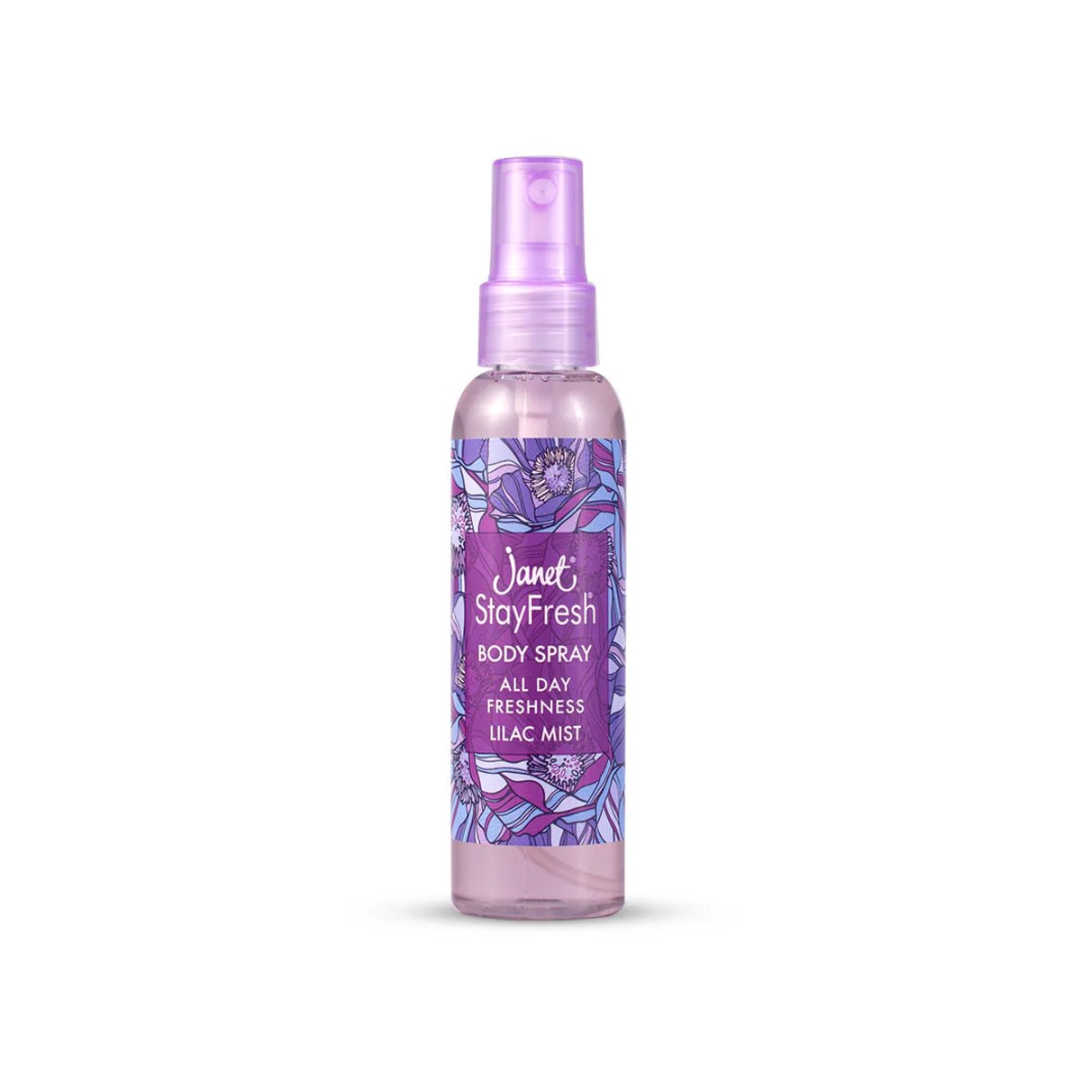 Janet Stay Fresh Lilac Mist Body Spray 75ml - ShopXonline