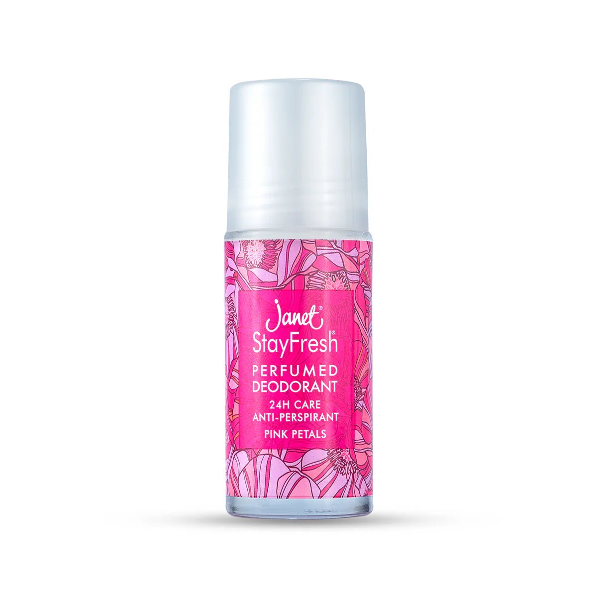 Janet Stay Fresh Perfumed Deodorant Pink Petals 50ml - ShopXonline