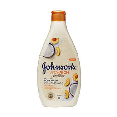 Johnson's Body Lotion Vita Rich Smoothies Indulging Yogurt Peach & Coconut 400 ml - ShopXonline