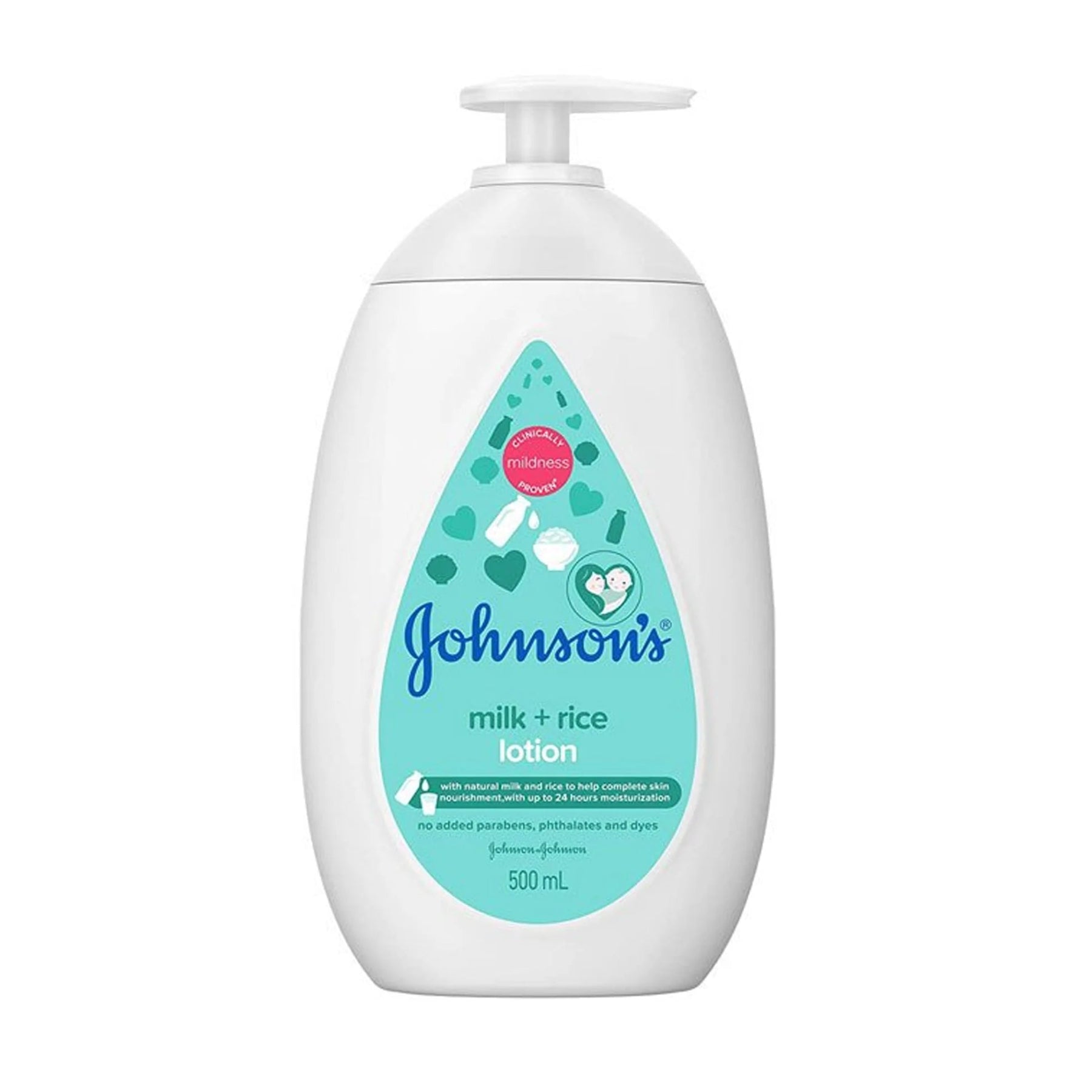Johnson's Milk+Rice Lotion - 500ml - ShopXonline