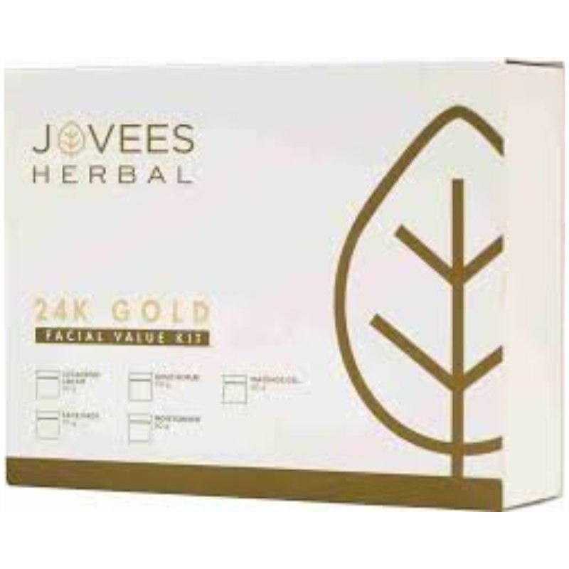 Jovees Herbal 24K Gold Facial Value Kit - ShopXonline