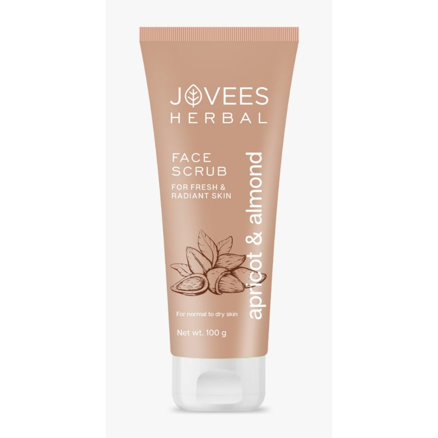 Jovees Herbal Apricot And Almond Face Scrub - 100g - ShopXonline