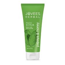 Jovees Herbal Face Scrub Papaya And Honey - 100g - ShopXonline